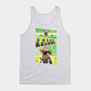 Krilin coffin dance Tank Top